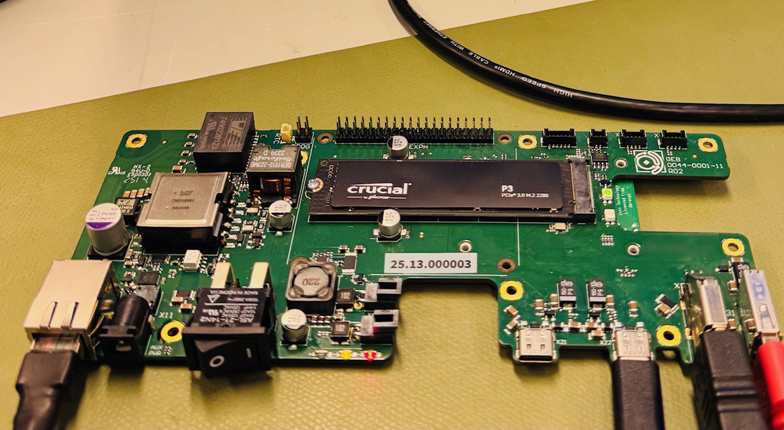 250522 GEB PCBA Fast-Tracked Semicon Embedded computing platform