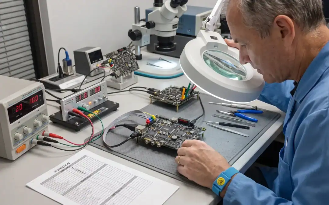 How an assembled circuit board becomes production-ready