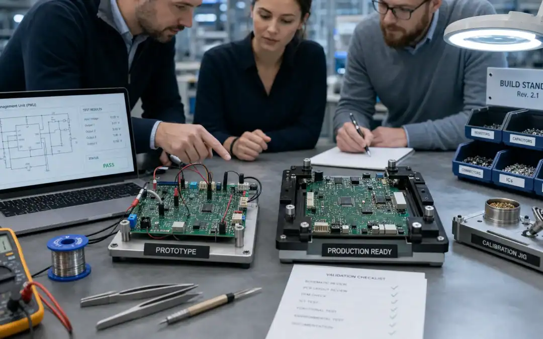 Printed circuit board assembly from prototype to volume