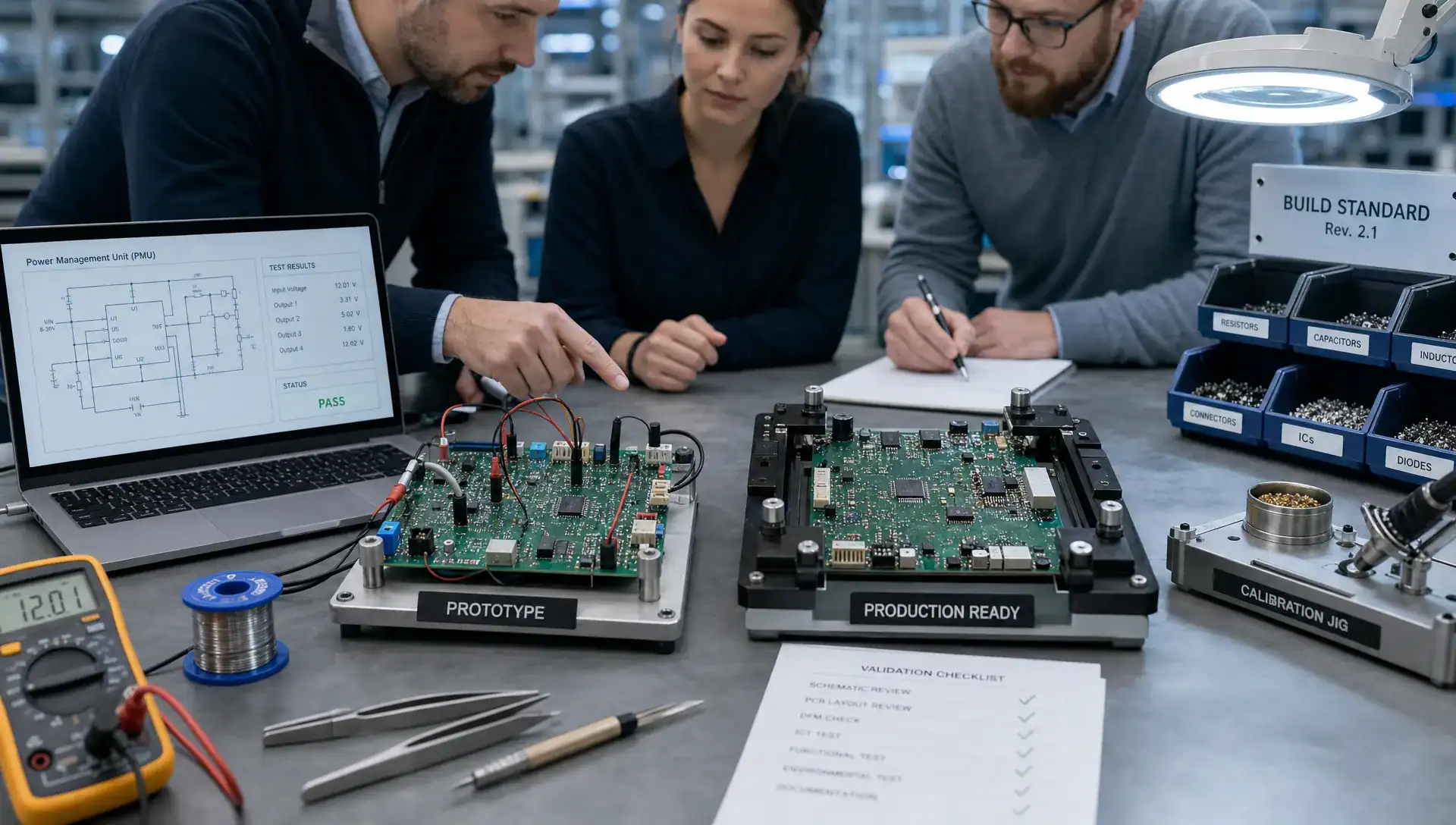 Printed circuit board assembly from prototype to volume - Main Image