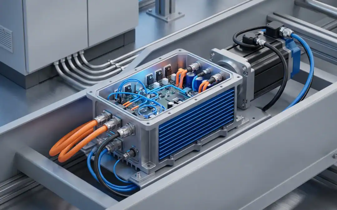 What is an example of an embedded system in industry